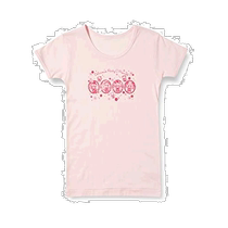 (Direct Mail from Japan) Bandai PreCure Water-Absorbent Quick-Drying 3-quarter Sleeve Underwear 2-Pack Girls White 1