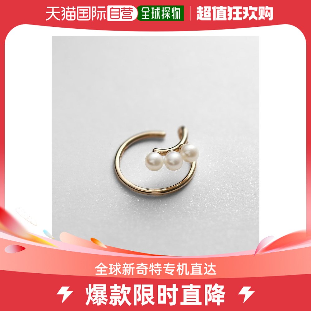 Day Tide Running Leg COCOSHINIK 3 Stone Pearl Spiral Ear Clip (one ear) 00-Taobao