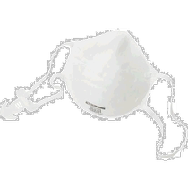 Direct mail from Japan Trusco dust mask non-woven fabric anti-sultry disposable wear comfortable 10 pieces