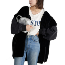 Japan direct mail (etsinta エシンタ) fur patchwork jacket CIAOPANIC TYPY suede