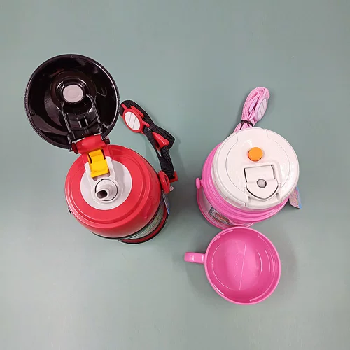 Япония прямая почтовая почта Zojirushi слон Печать детей из нержавеющей стали чашка изоляции ZT45 Back Strip Water Cup Начальная школа Изоляция учащихся