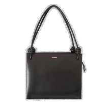 Japan direct mail JIL SANDER womens GIRO MD model cowhide short shoulder bag simple and fashionable square design
