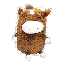 (Direct mail from Japan) Shinada doll outfit brown pony cute plush toy pillow BMPN-0120D