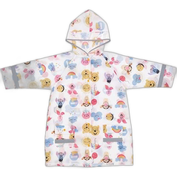 Skyda Children 's Raincoat 110-125cm Winnie Pooh 패턴 Raco1n-A