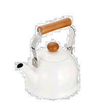 Japanese direct mail Noda enamel enamel white series milk pot soup pot