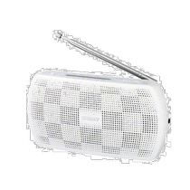 (Япония Прямая почта) Sony Sony Stereo Portable Radio White SRF-18 W