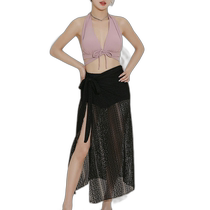 Japan Direct Mail TeddyShop Womens 2WAY Strap Bow Bikini Lace Skirt Three-piece Swimming Set