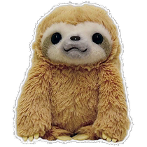 (Direct mail from Japan) Amufun 701407 Doll Sloth