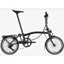 Japan direct mail Brompton small cloth male and female with the same portable bike metal black folded variable speed alloy