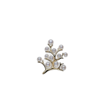 Course de mode japonaise Mikimoto Mikimoto broche classique du même style pour hommes et femmes en or 18 carats exquis 3 3 cm