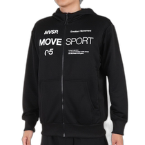Nichichao running errands DESCENTE mens lightweight sports hooded sweatshirt black 3L A-108538