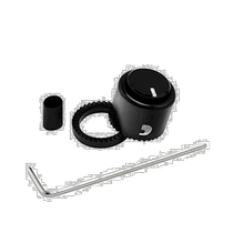 (Direct mail from Japan) DAddario locking knob LokNob aluminum black PW-LNPL-01B