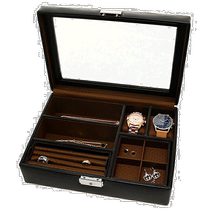 Accessory Box Collection Box Accessories Storage Box L Black