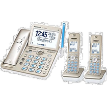 (Direct mail from Japan) Panasonic Cordless Phone 2 handsets VE-GD78