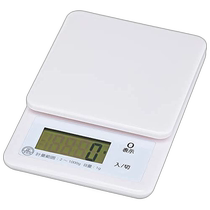 Japan direct mail (Japan direct mail) Ohm kitchen scale 1kg scale S100 COK-S100-W