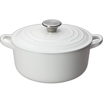 Publipostage japonais (publipostage japonais) Le Creuset pot en émail de couleur cool pot à double oreille pot sans eau pot en fer