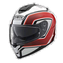 (Direct Mail from Japan) Yamaha YF-9 ZENITH Helmet Striped Red S(55-56cm)90791-17