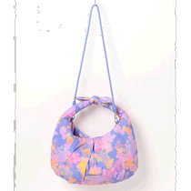 Direct mail from Japan Desigual Womens lightweight nylon material floral pattern handbag multi-function