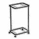 Yamazaki Laundry Products Storage Double Section Black 3350