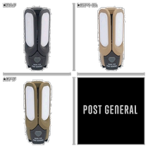 Self-operated｜LED light lighting flashlight rechargeable small three-panel solar charging USB three-sided