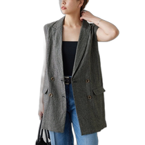 Japan Direct Mail Linen Double Layer Vest 2 GALLARDAGALANTE