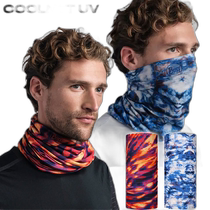 Japan Direct Mail Light Yellow Cool Net COOLNET UV Neck Cooler Mask Multi-Head Wear Outdoor Sports 4