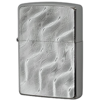 (Direct mail from Japan) Zippo lighter diamond cut double-sided engraving silver 2EP-2D C