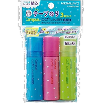 (Direct mail from Japan) Kokuyo Dot-dot double-sided transparent tape solid タ-D900-06X3