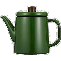Japan Direct Mail (Japan Direct Mail) Noda Enamel Enamel Kettle 1 5L Green Made in Japan PTR-1 5