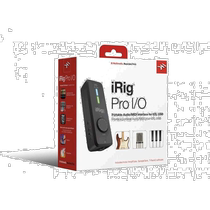 IK Multimedia IO высококачественный аудио-MIDI-интерфейс IP-IRIG-PROIO-AS