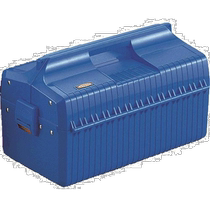 (Direct mail from Japan) TRUSCO Zhongshan Repair Tool Box Blue Simple Large Capacity Durable GS-410-B