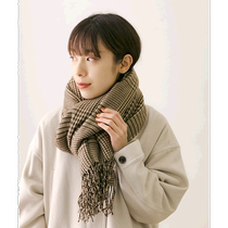 日本直邮Sonny Label 女士 格纹大款披肩 冬季保暖时尚配饰 LA272