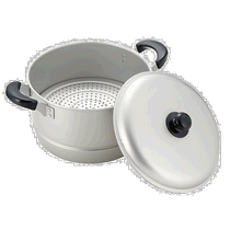 (JAPAN DIRECT MAIL) WAKOTRADING with cover cooking double-purpose aluminum pan silver color 26cm gas special H-2