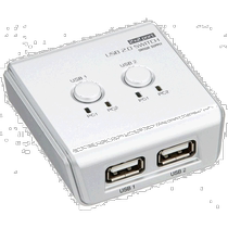 (Direct mail from Japan) SANWA SUPPLY USB2 0 hub with manual switcher
