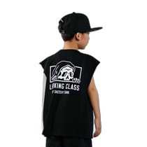Japanese direct mail LURKING CLASS childrens special customized LOGO vest ST24STM05K