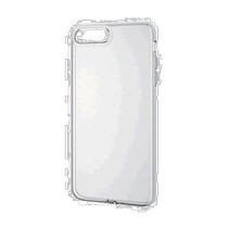 (Direct mail from Japan) Elecom iPhone7 8 Plus mobile phone case transparent PM-A17LUC