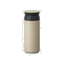(Direct mail from Japan) Kinto kettle 500ml beige 20949