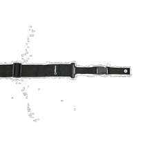 (японская прямая почта) DiMarzio с отсеками фиксары (армированные нейлоновые черные) DD2200 BK]