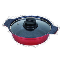 (Direct mail from Japan) Pearl metal small double handle saucepan 16cm HB-5610 IH suitable