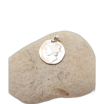 Japanese direct mail NOLLEYS womens Liberty Head silver pendant 40408211025