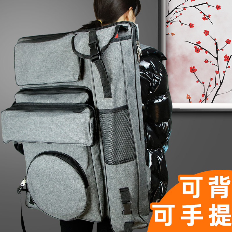 4K Painting Bag for Artists with large-capacity painting bag Artists drawing bag Art Screen Picture Painting Panel Multifunctional Double Shoulder Bag Bag for students to use art bag painting bag trend supplies