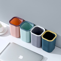 Home storage bucket student personal bed cute small trash box desktop trash can Table Mini dormitory