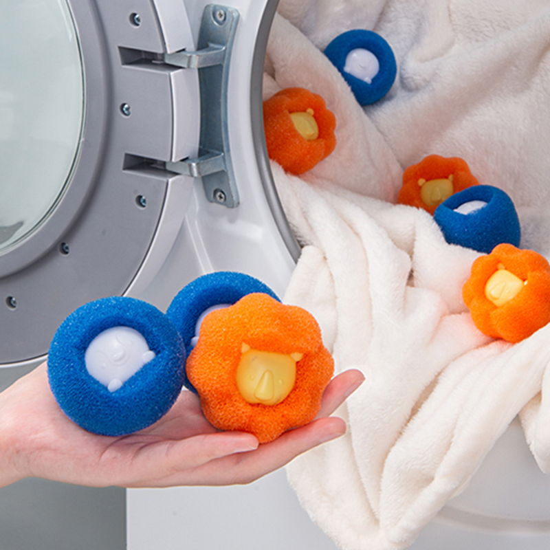 9 magic laundry ball roller anti - wrapped washing machine to dilute ball cleaning ball washing artifact and suction hair