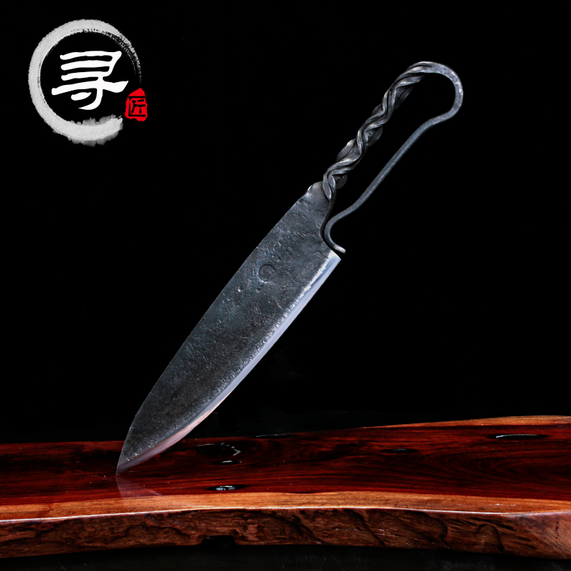 Carpenter handcrafted forged kitchen knife clip steel kitchen knife Chinese chefs special knives Bull Knife Kitchen Knife Kitchen Knife chef Kitchen Knife