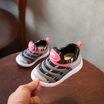 Mens and womens childrens baby toddler shoes Soft sole non-slip caterpillar shoes Baby casual shoes-year-old functional single shoes