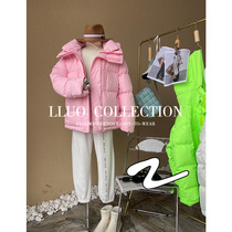 Clearance to pick up leaks recommended fashionable fine fluffy 95 goose down jacket female Korean version of thick white hooded jacket