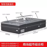 1,8 метра*4-совместный шкаф с светом с полками