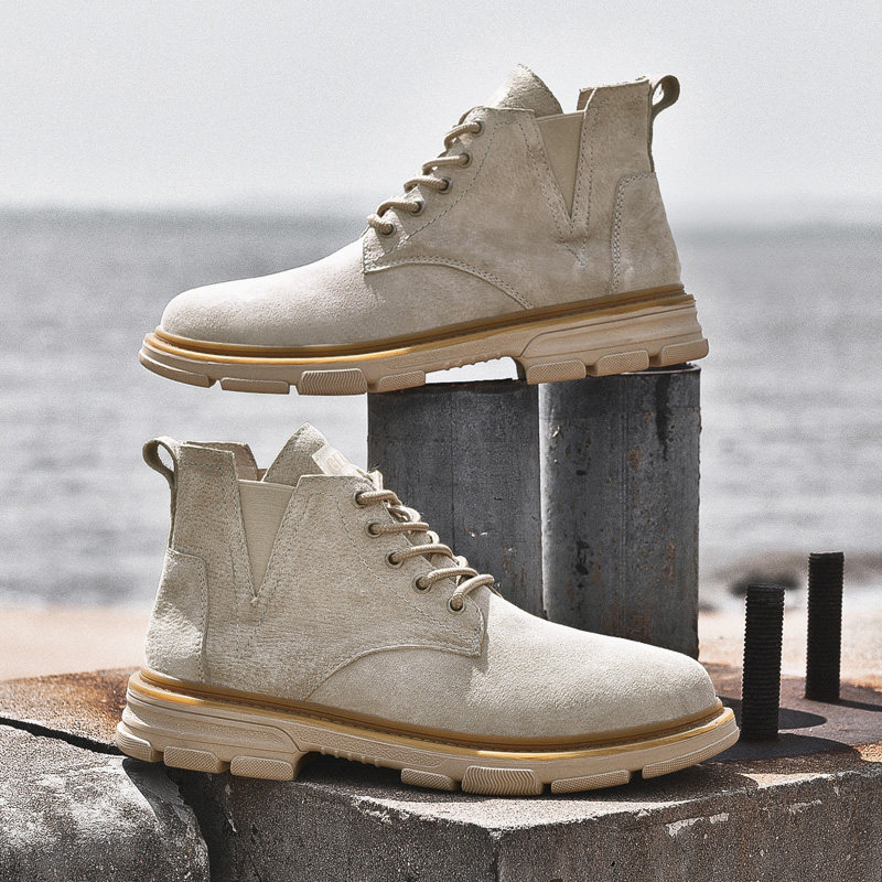 GOODYEAR 固特异 19年秋季款 男式马丁靴 高帮工装鞋 天猫优惠券折后￥168包邮（￥328-160）多色可选