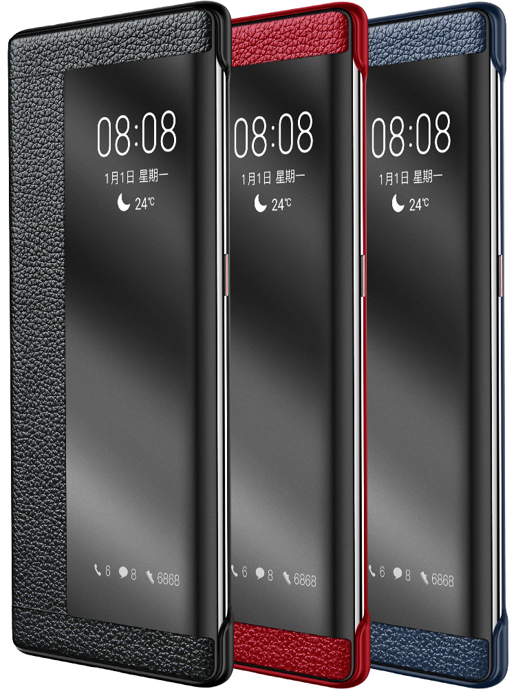 Huawei mate30pro mobile phone case Porsche p30pro leather case mate20 limited edition clamshell leather case p20 All-inclusive drop-proof mete personality creative mt