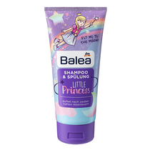 German balea balea little princess childrens shampoo conditioner two-in-one mild silicone oil-free New